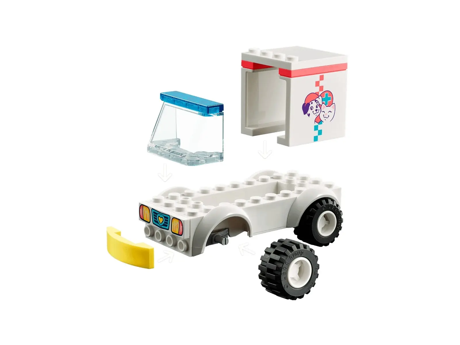 LEGO 41694 Pet Clinic Ambulance - Friends 4+