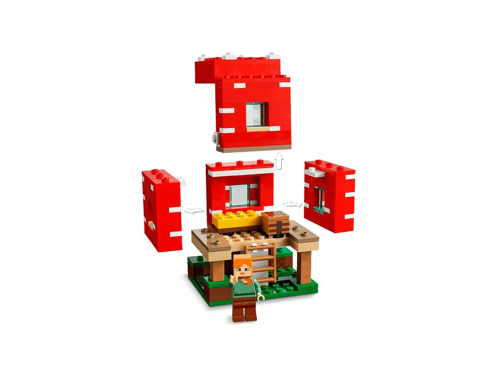 LEGO 21179 The Mushroom House - Minecraft