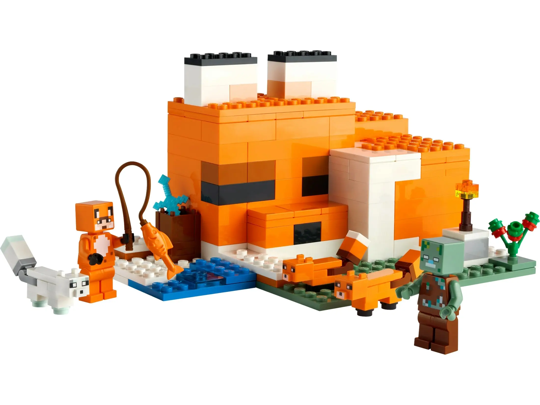 LEGO 21178 The Fox Lodge - Minecraft