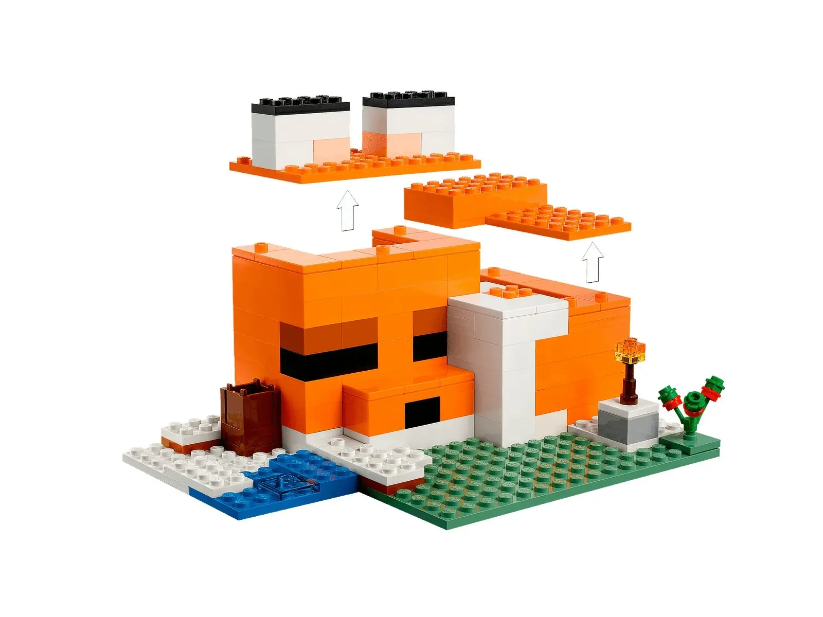 LEGO 21178 The Fox Lodge - Minecraft