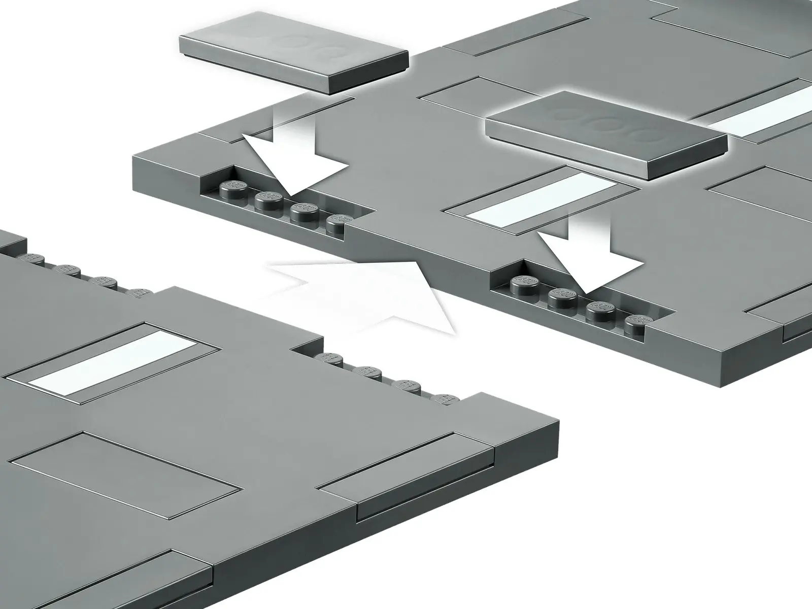 LEGO 60304 Road Plates - City