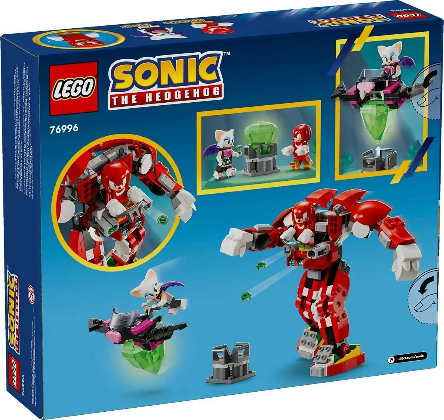 LEGO 76996 Knuckles Guardian Mech - Sonic the Hedgehog