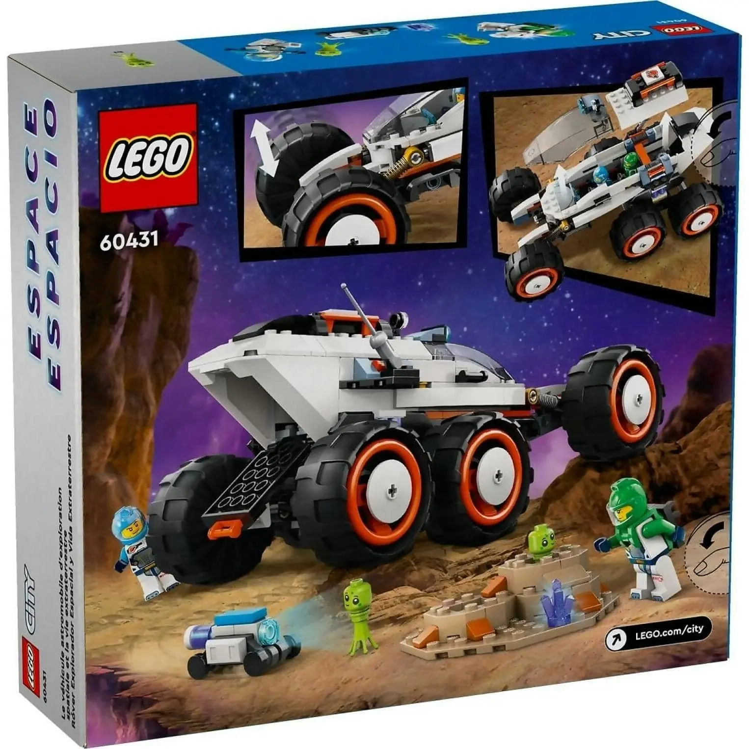 LEGO 60431 Space Explorer Rover and Alien Life - City