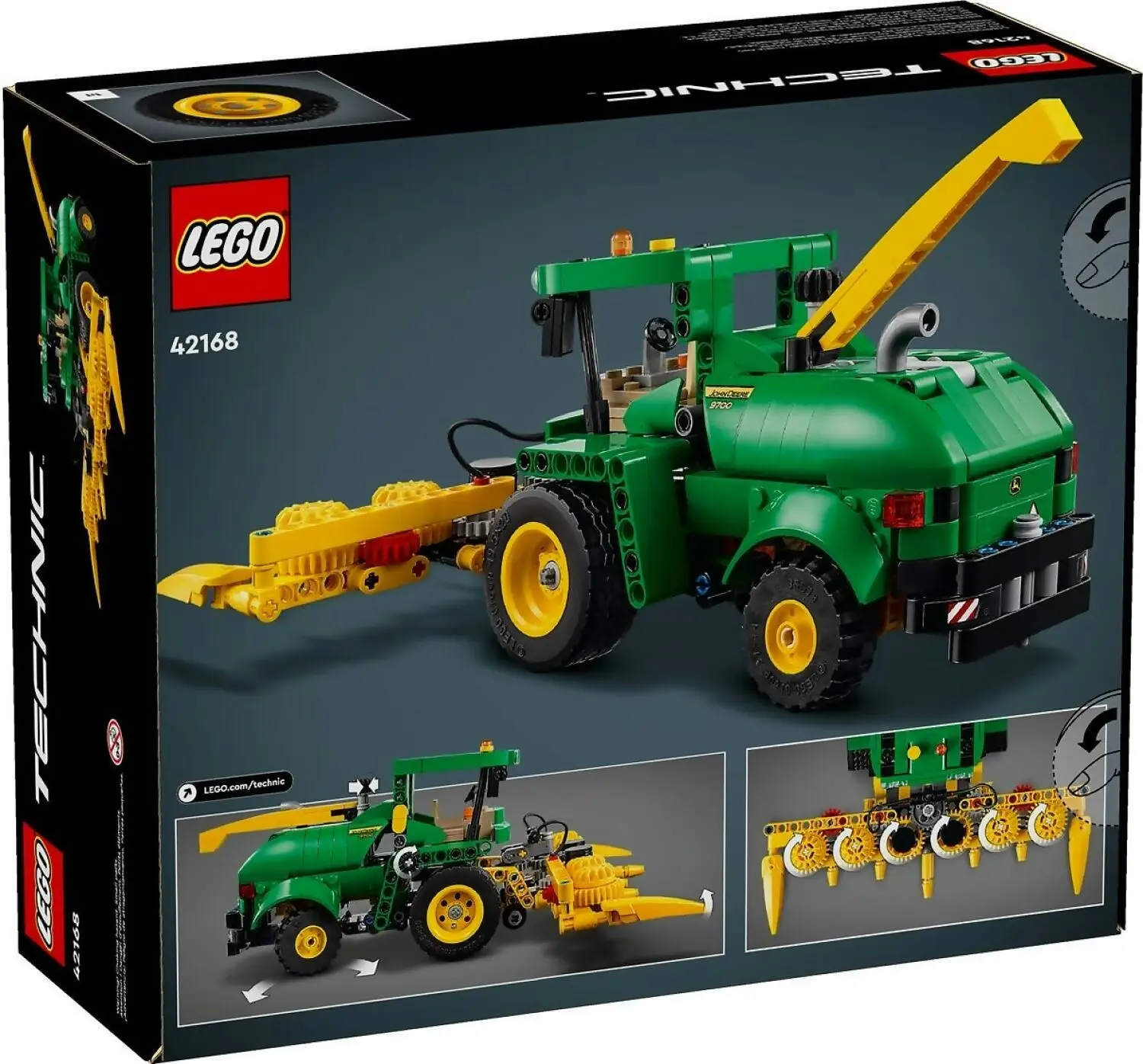 LEGO 42168 John Deere 9700 Forage Harvester - Technic