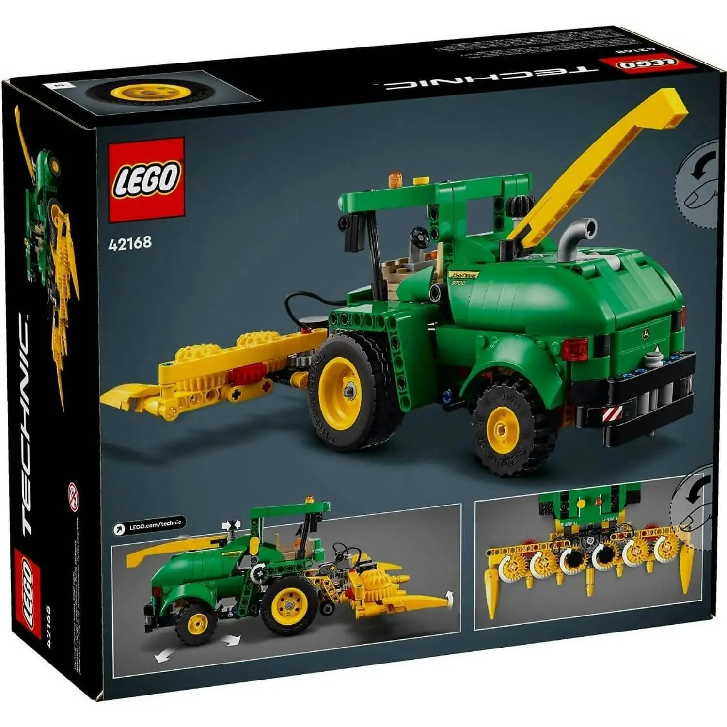 LEGO 42168 John Deere 9700 Forage Harvester - Technic