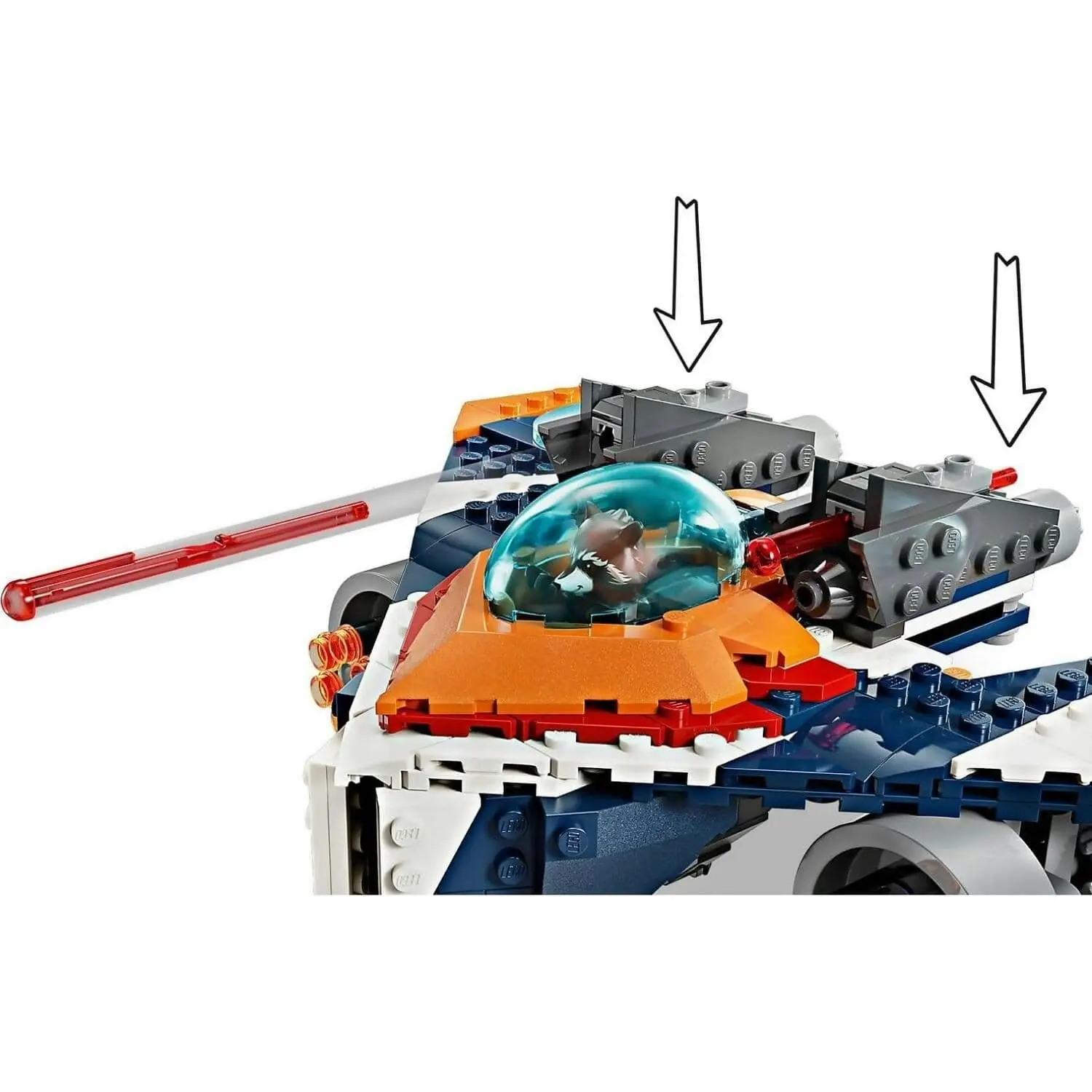 LEGO 76278 Rocket's Warbird vs. Ronan - Super Heroes Marvel