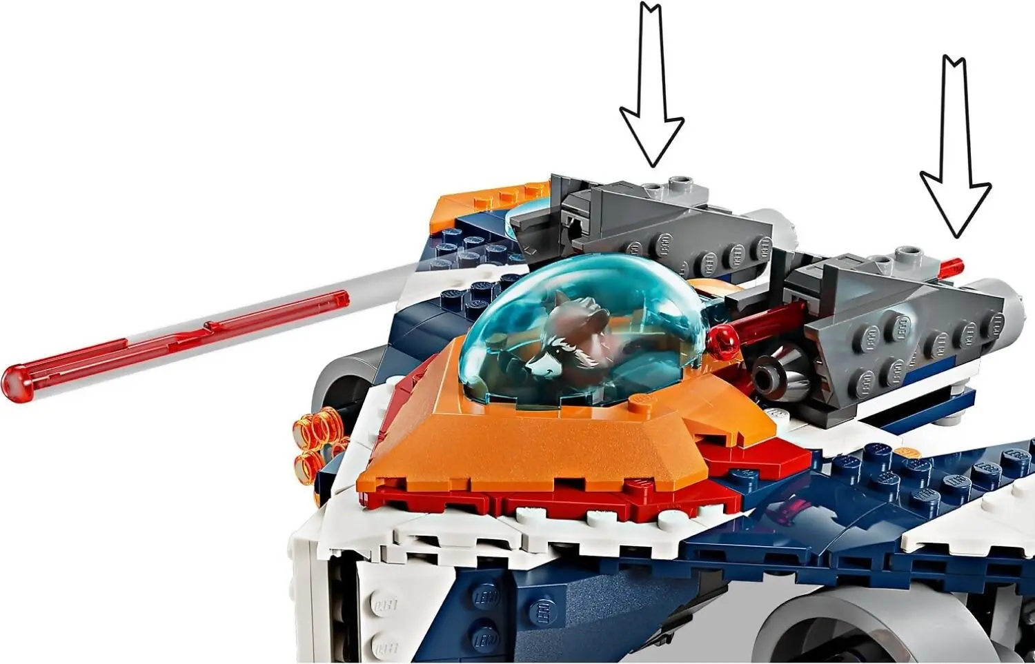 LEGO 76278 Rocket's Warbird vs. Ronan - Super Heroes Marvel