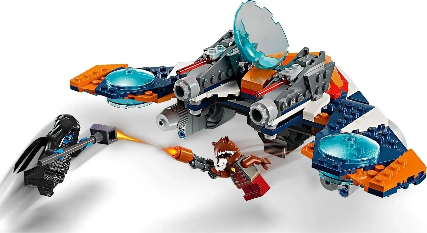 LEGO 76278 Rocket's Warbird vs. Ronan - Super Heroes Marvel