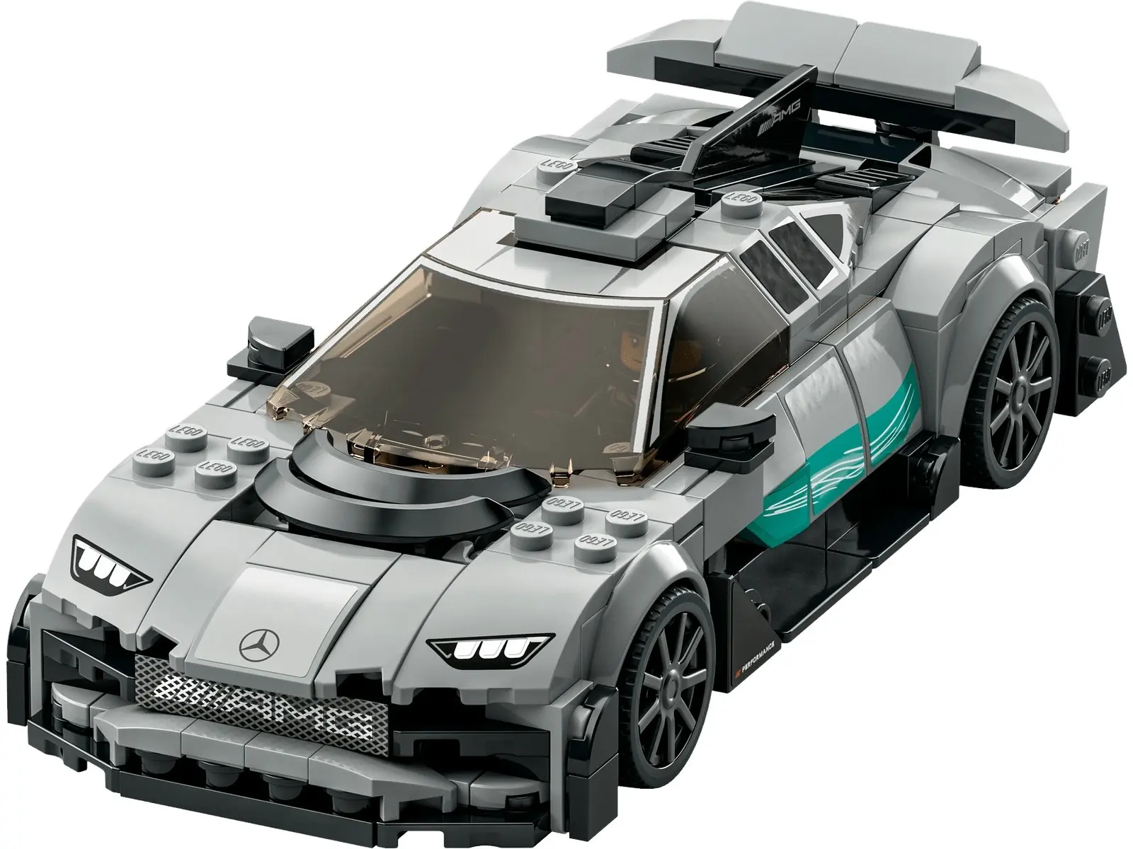 LEGO 76909 Mercedes-AMG F1 W12 E Performance & Mercedes-AMG Project One - Speed Champions