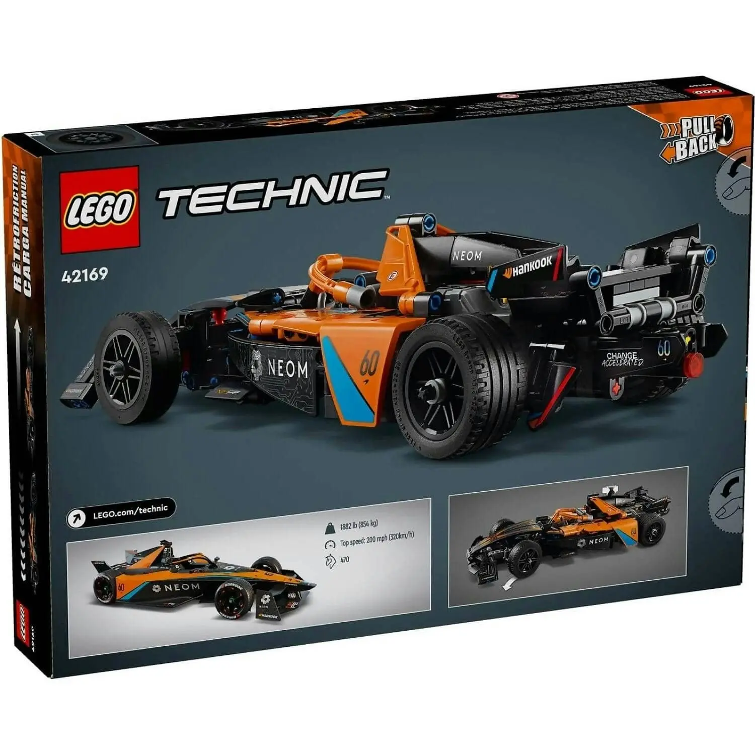 LEGO 42169 NEOM McLaren Formula E Race Car - Technic