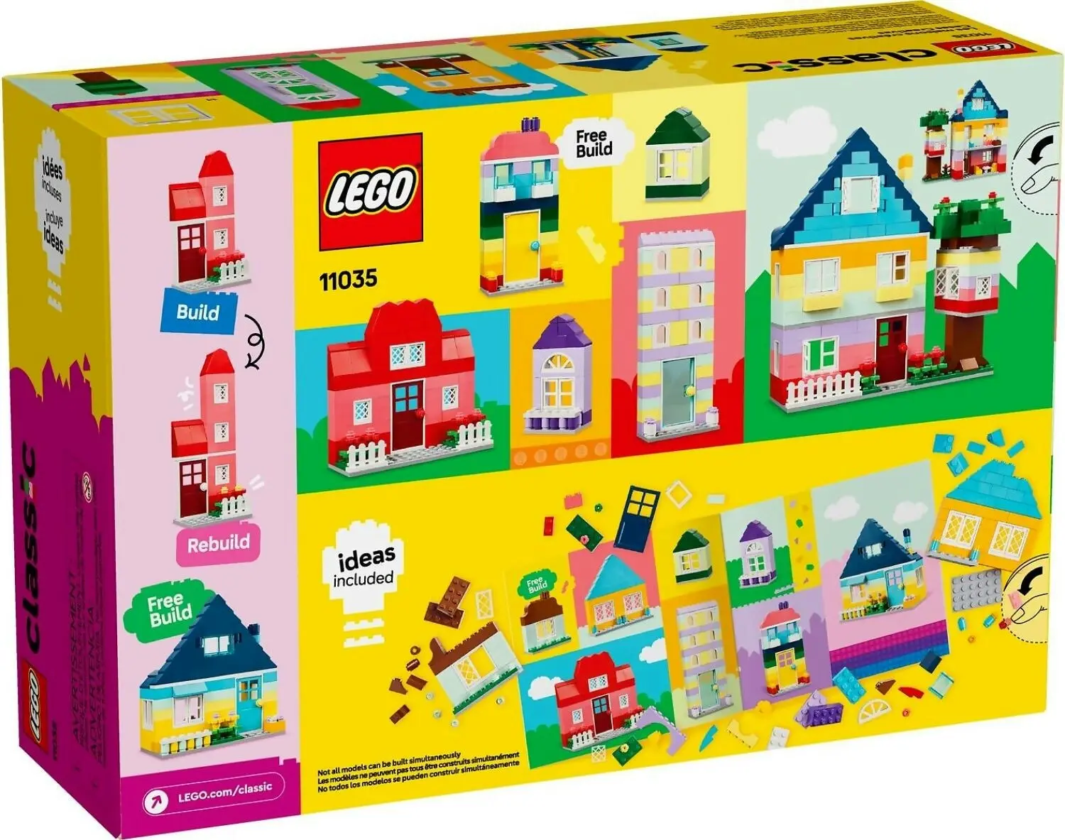 LEGO 11035 Creative Houses - Classic 4+