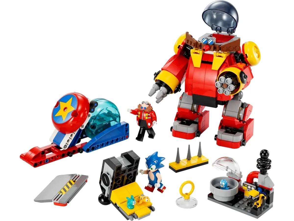 LEGO 76993 Sonic vs. Dr. Eggman's Death Egg Robot - Sonic the Hedgehog