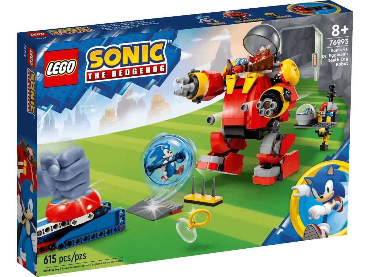 LEGO 76993 Sonic vs. Dr. Eggman's Death Egg Robot - Sonic the Hedgehog