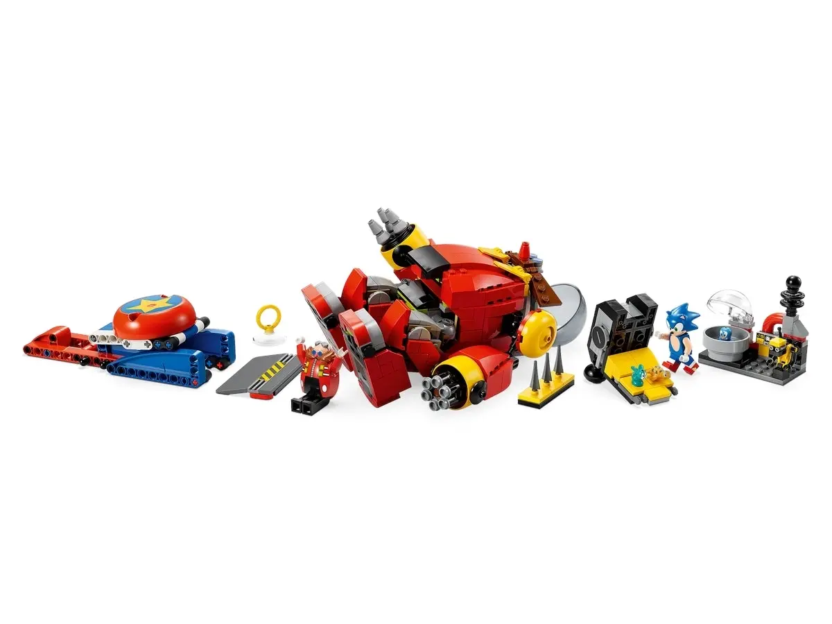 LEGO 76993 Sonic vs. Dr. Eggman's Death Egg Robot - Sonic the Hedgehog