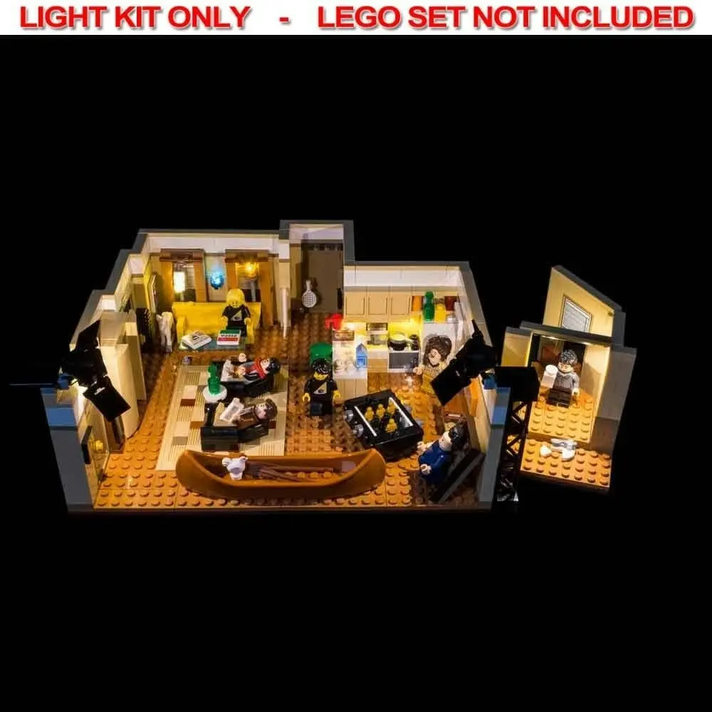 Light My Bricks - LIGHT KIT for LEGO The Friends Apartments 10292