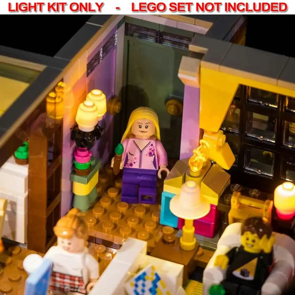 Light My Bricks - LIGHT KIT for LEGO The Friends Apartments 10292