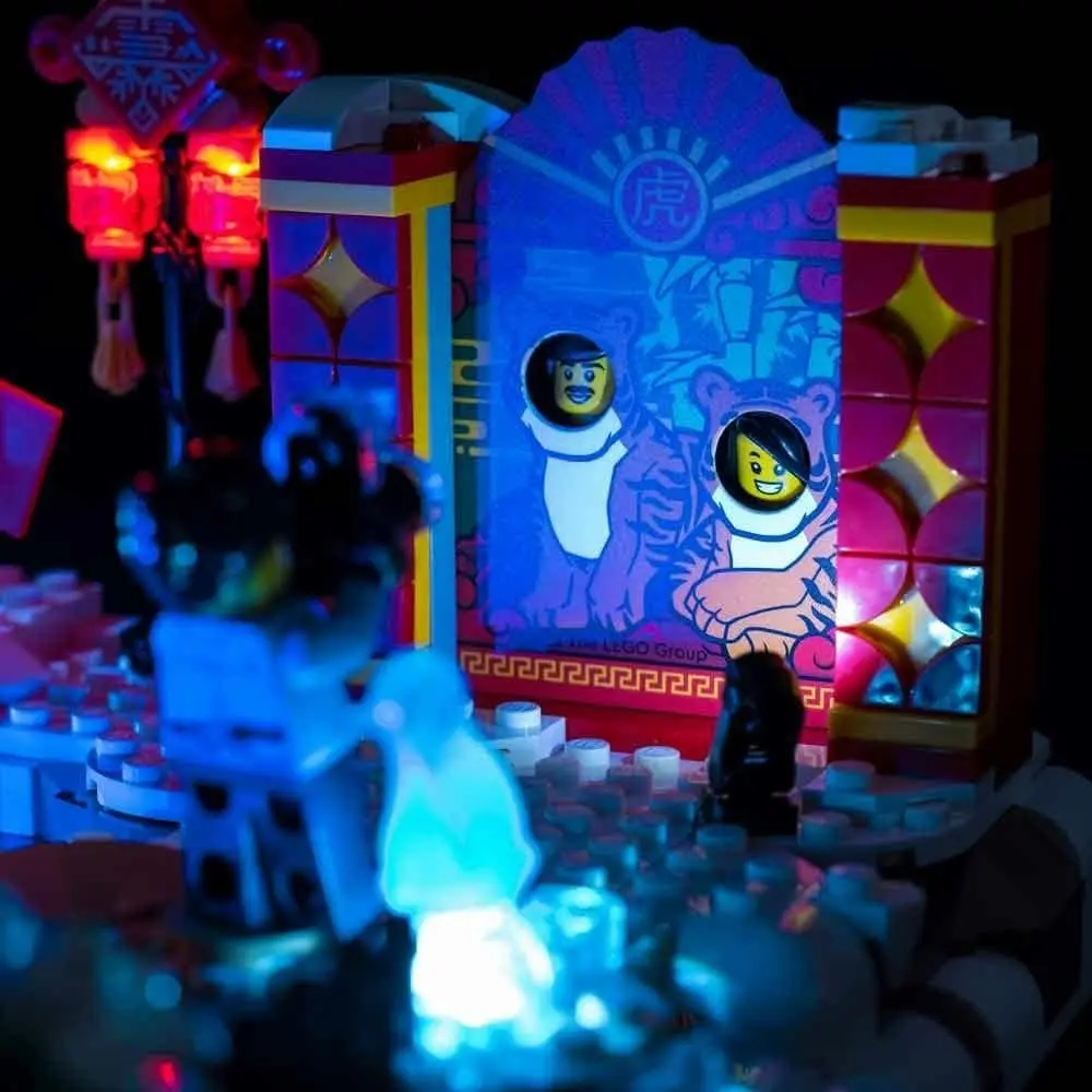 Light My Bricks - LIGHT KIT for LEGO Luna New Year Ice Festival 80109