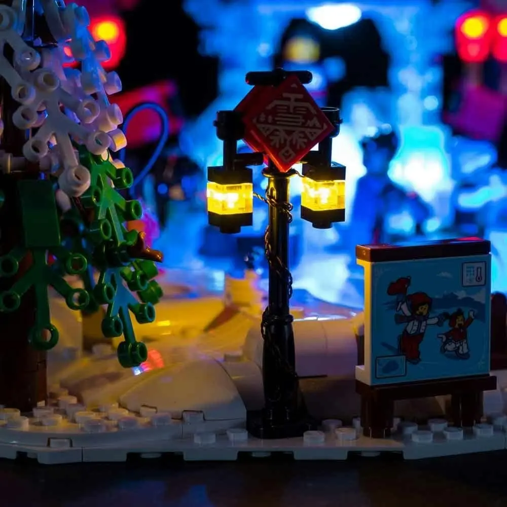 Light My Bricks - LIGHT KIT for LEGO Luna New Year Ice Festival 80109