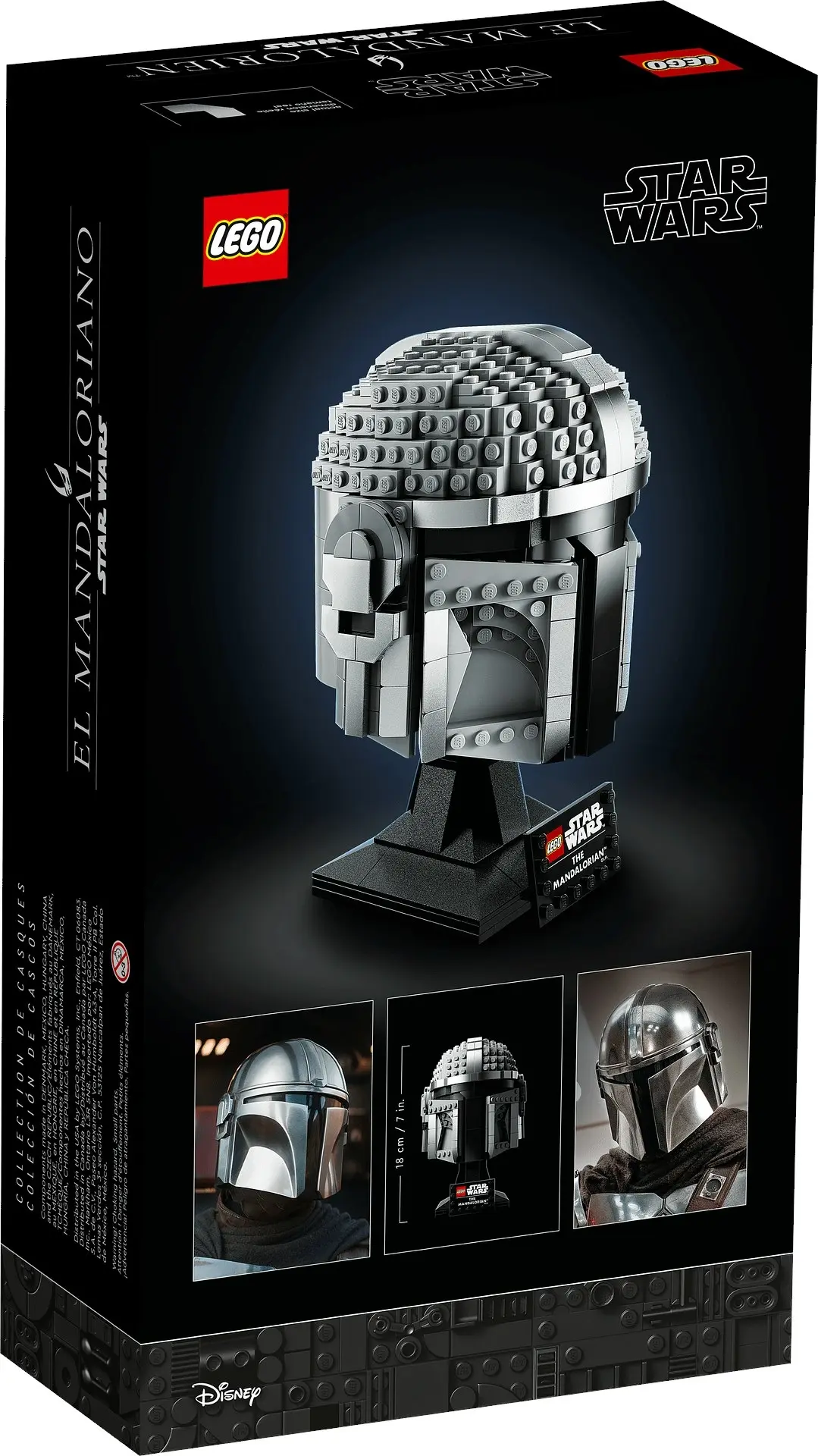 LEGO 75328 The Mandalorian™ Helmet - Star Wars