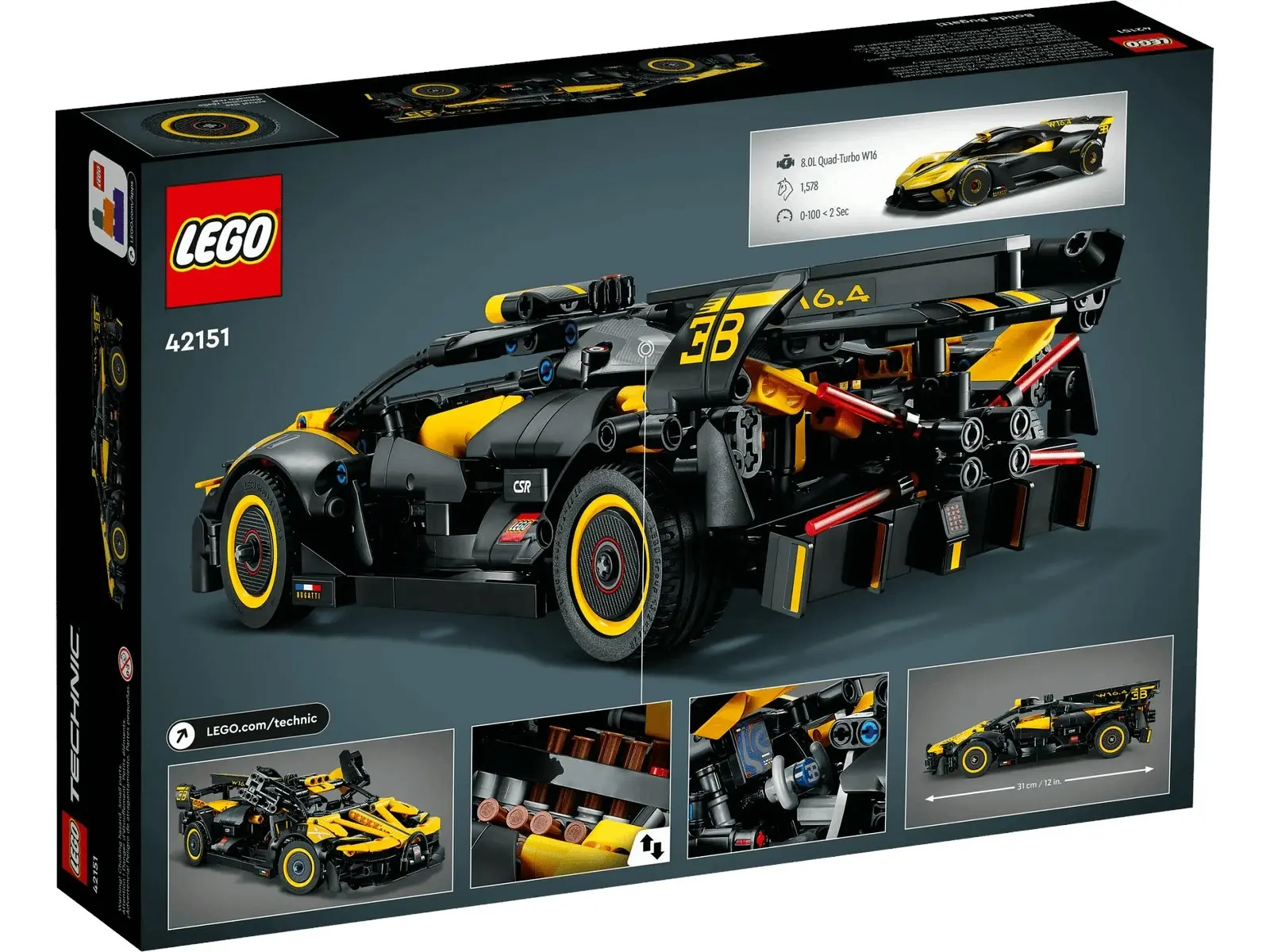 LEGO 42151 Bugatti Bolide - Technic