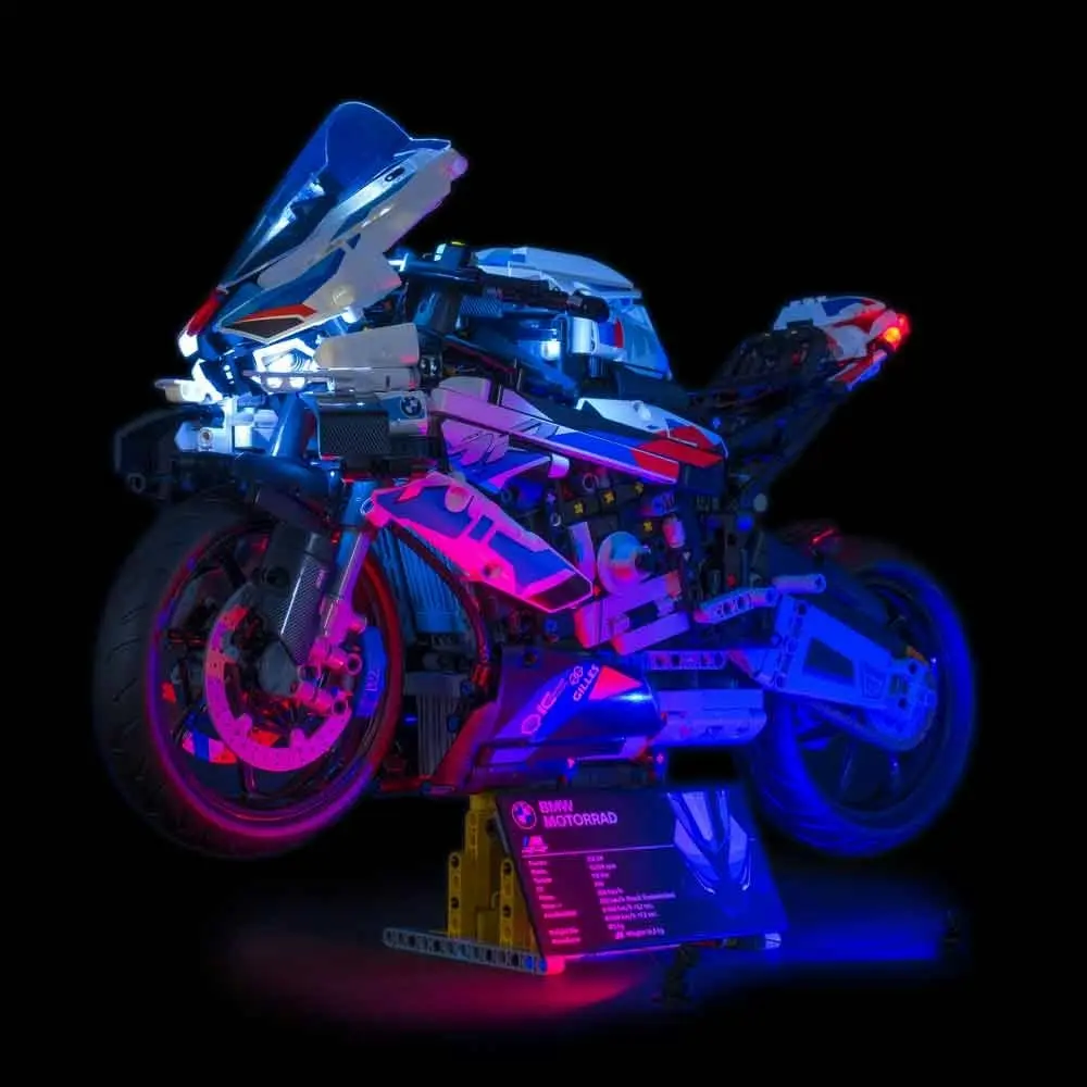 Light My Bricks - LIGHT KIT for LEGO BMW M 1000 RR 42130