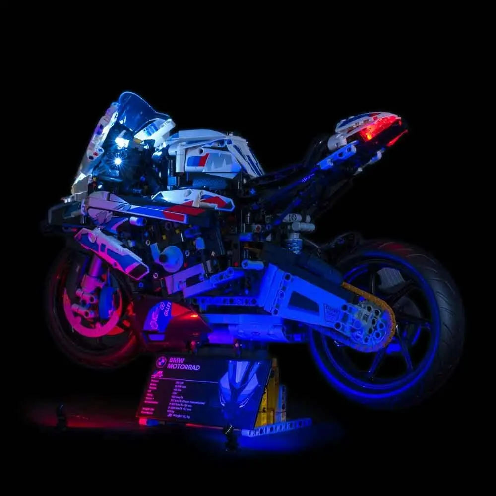 Light My Bricks - LIGHT KIT for LEGO BMW M 1000 RR 42130