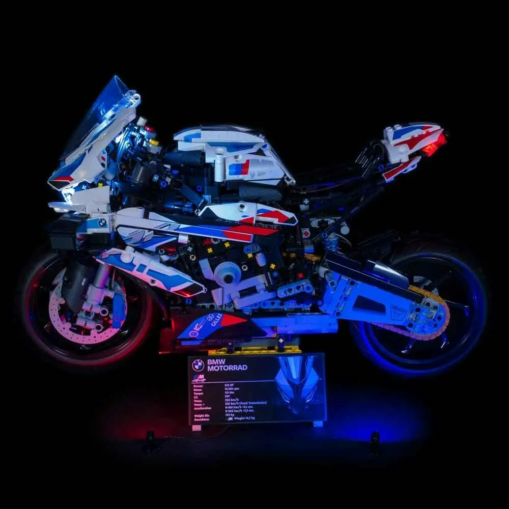 Light My Bricks - LIGHT KIT for LEGO BMW M 1000 RR 42130