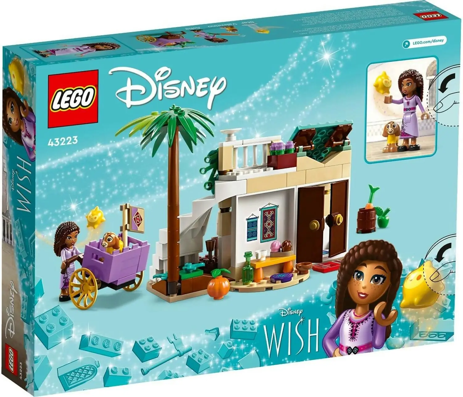 LEGO 43223 Asha in the City of Rosas - Disney Princess