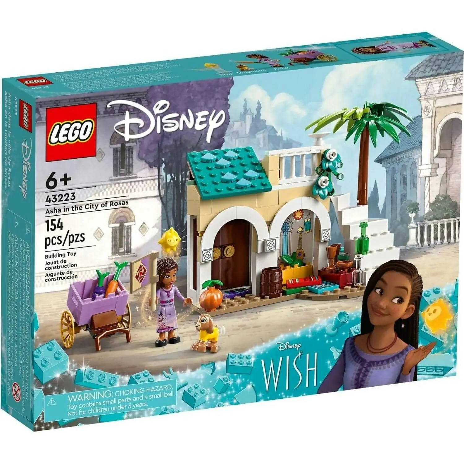 LEGO 43223 Asha in the City of Rosas - Disney Princess