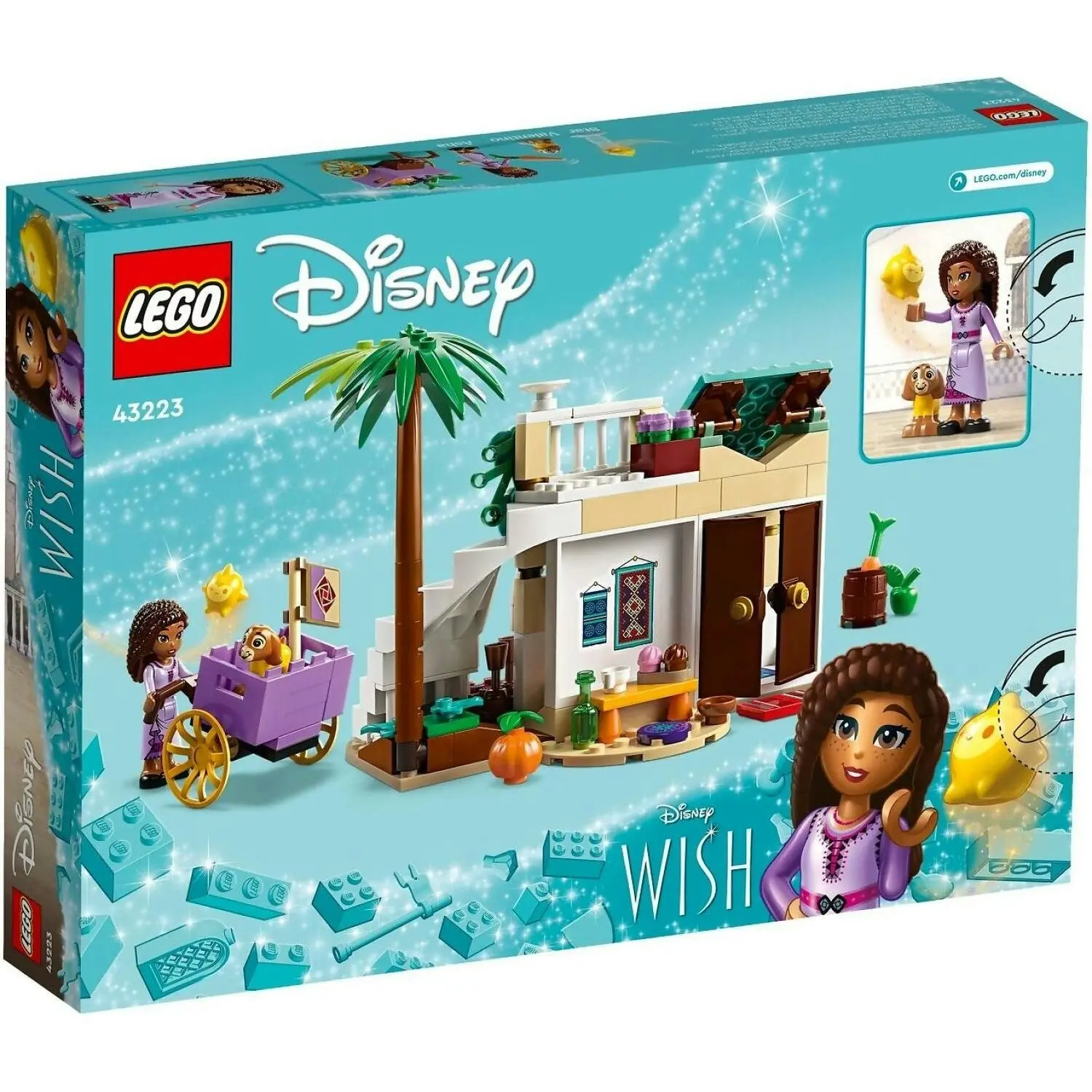 LEGO 43223 Asha in the City of Rosas - Disney Princess