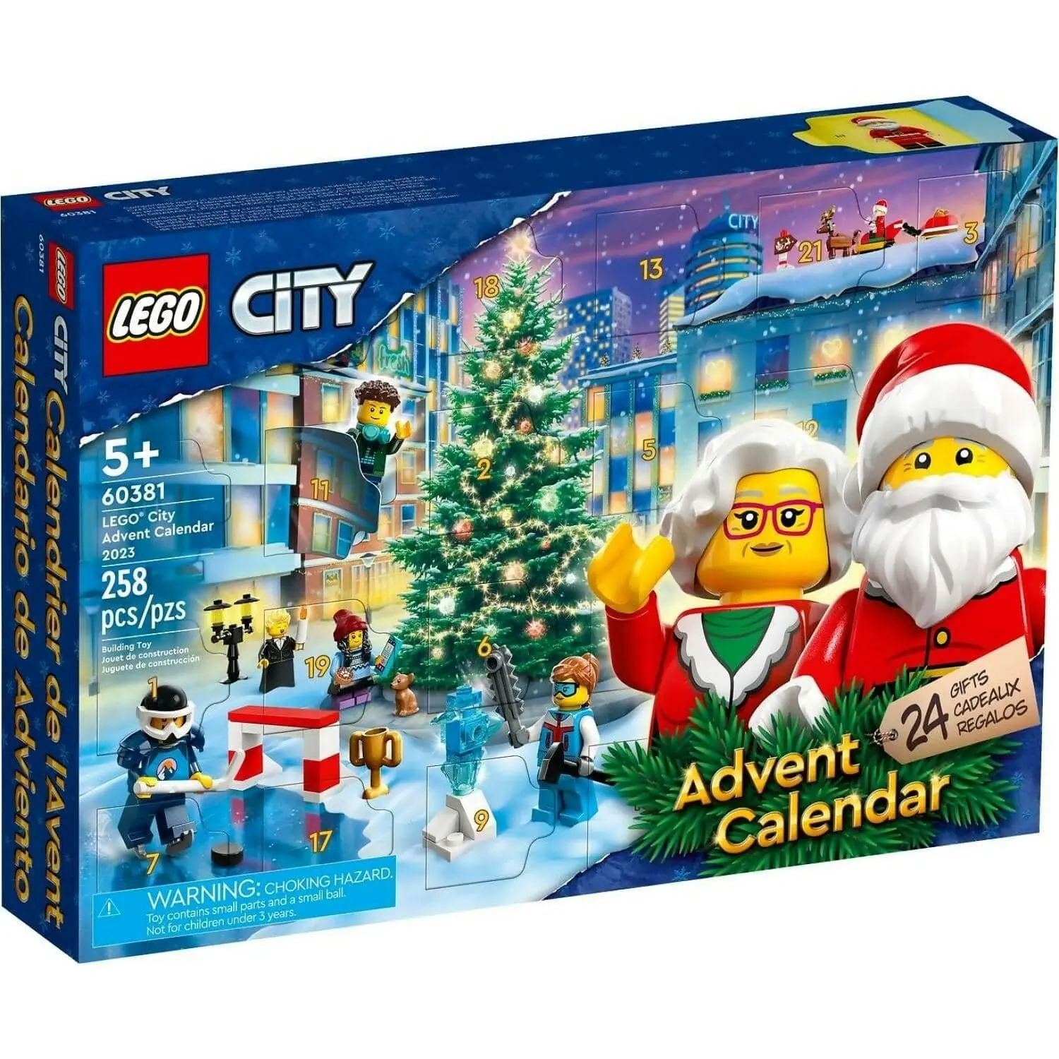 LEGO 60381 City Advent Calendar 2023 - City