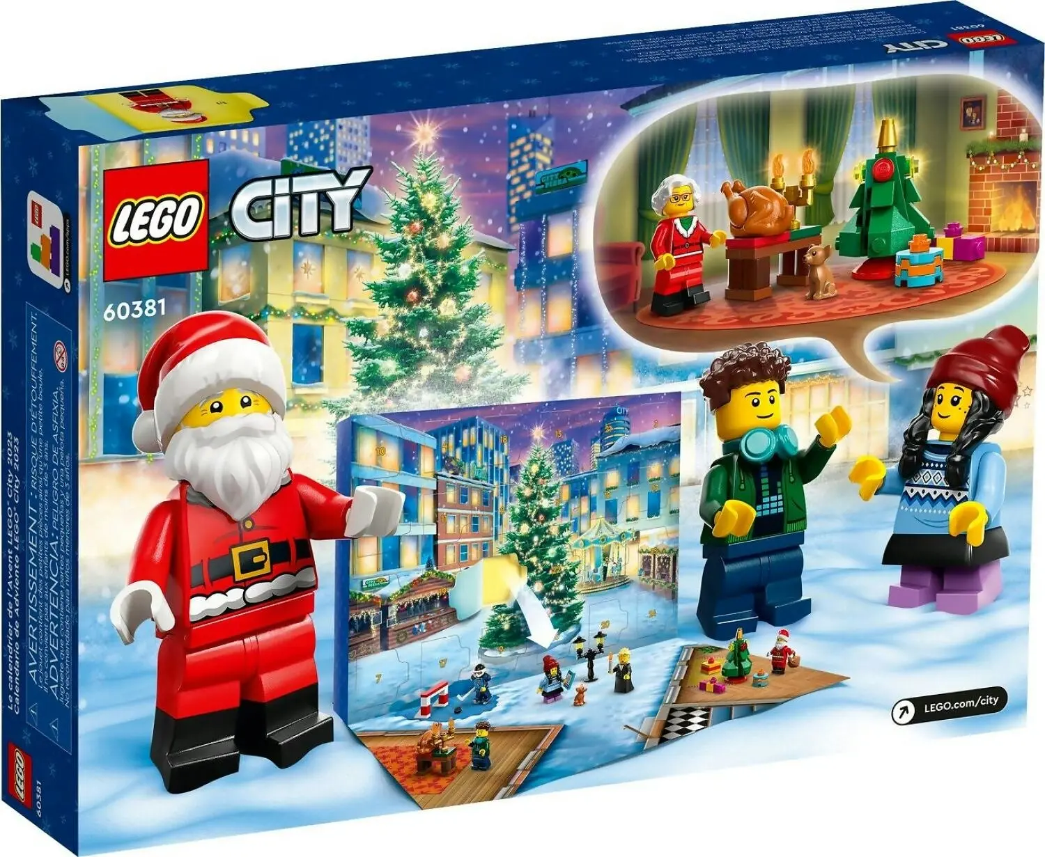 LEGO 60381 City Advent Calendar 2023 - City