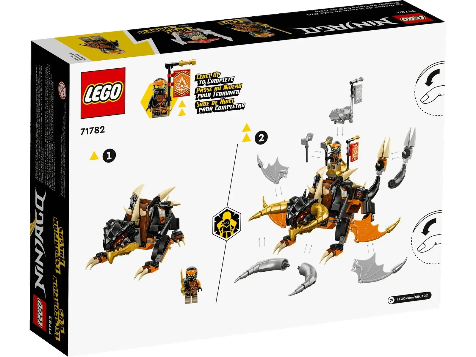 LEGO 71782 Cole's Earth Dragon EVO - Ninjago