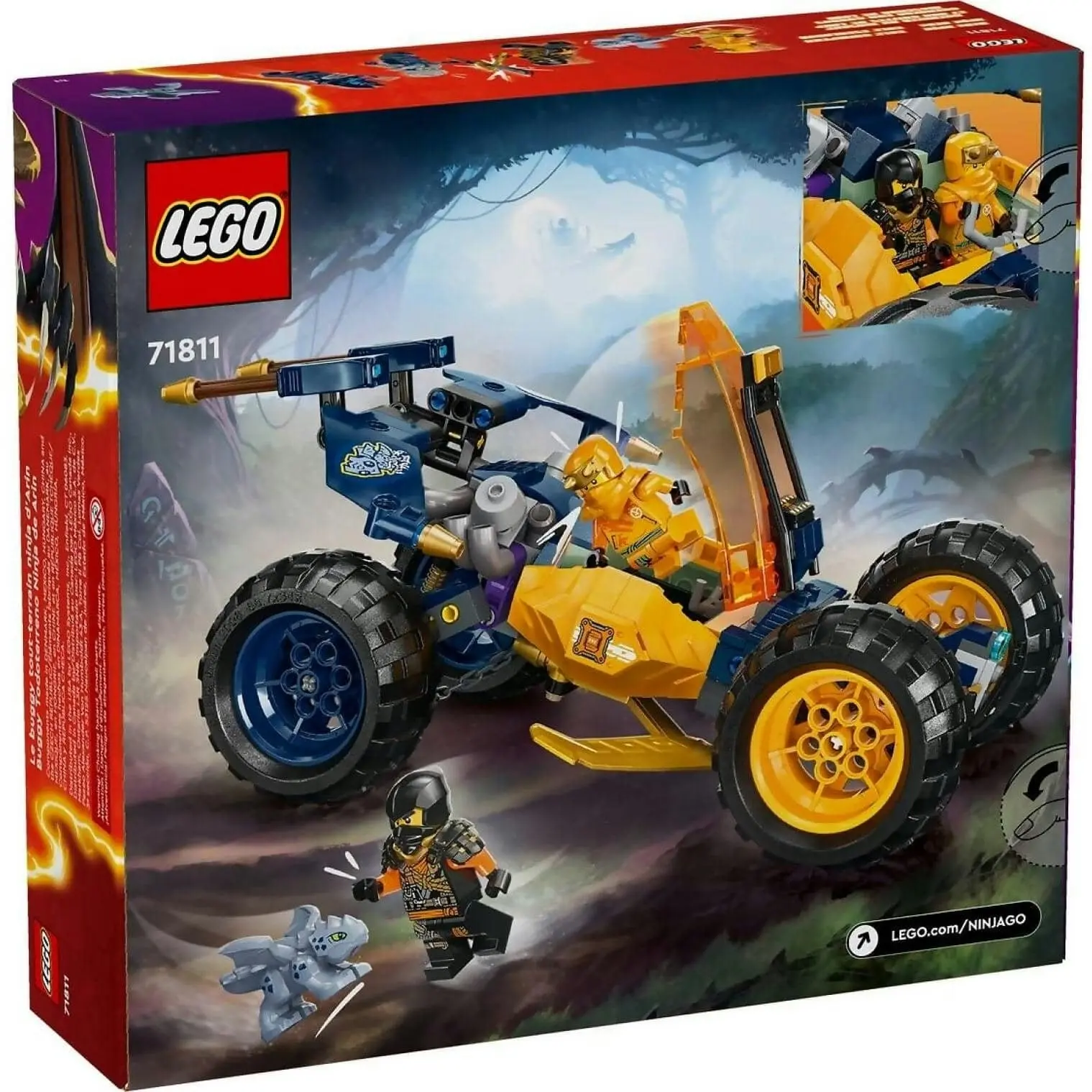 LEGO 71811 Arin's Ninja Off-Road Buggy Car - Ninjago