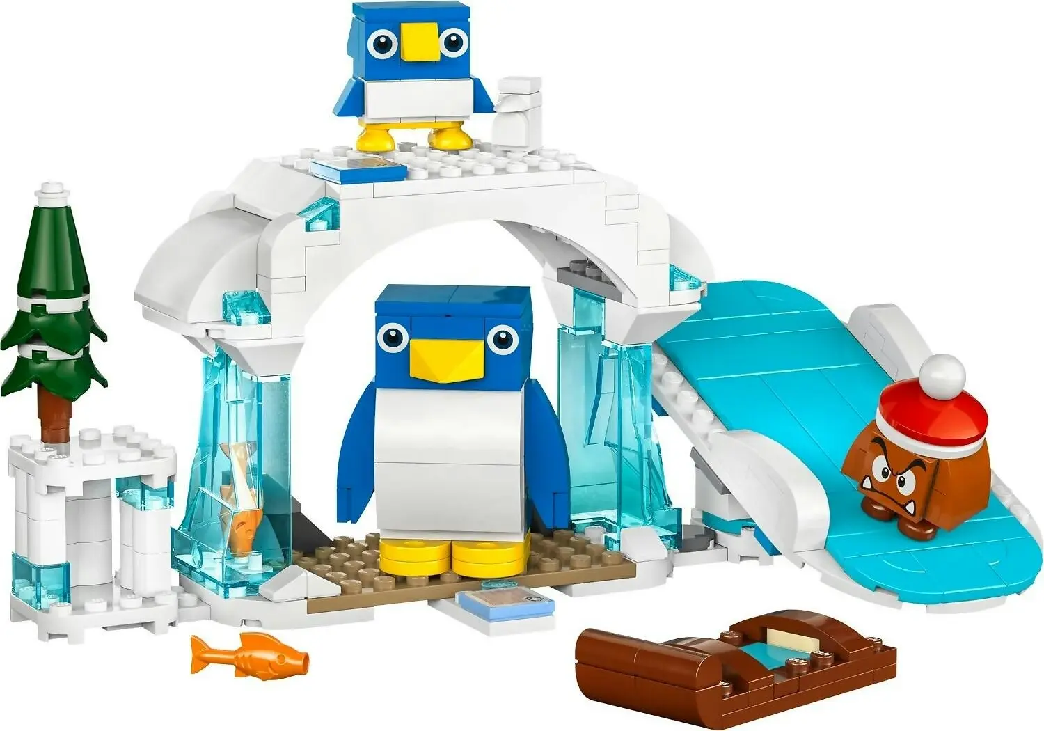 LEGO 71430 Penguin Family Snow Adventure Expansion Set - Super Mario