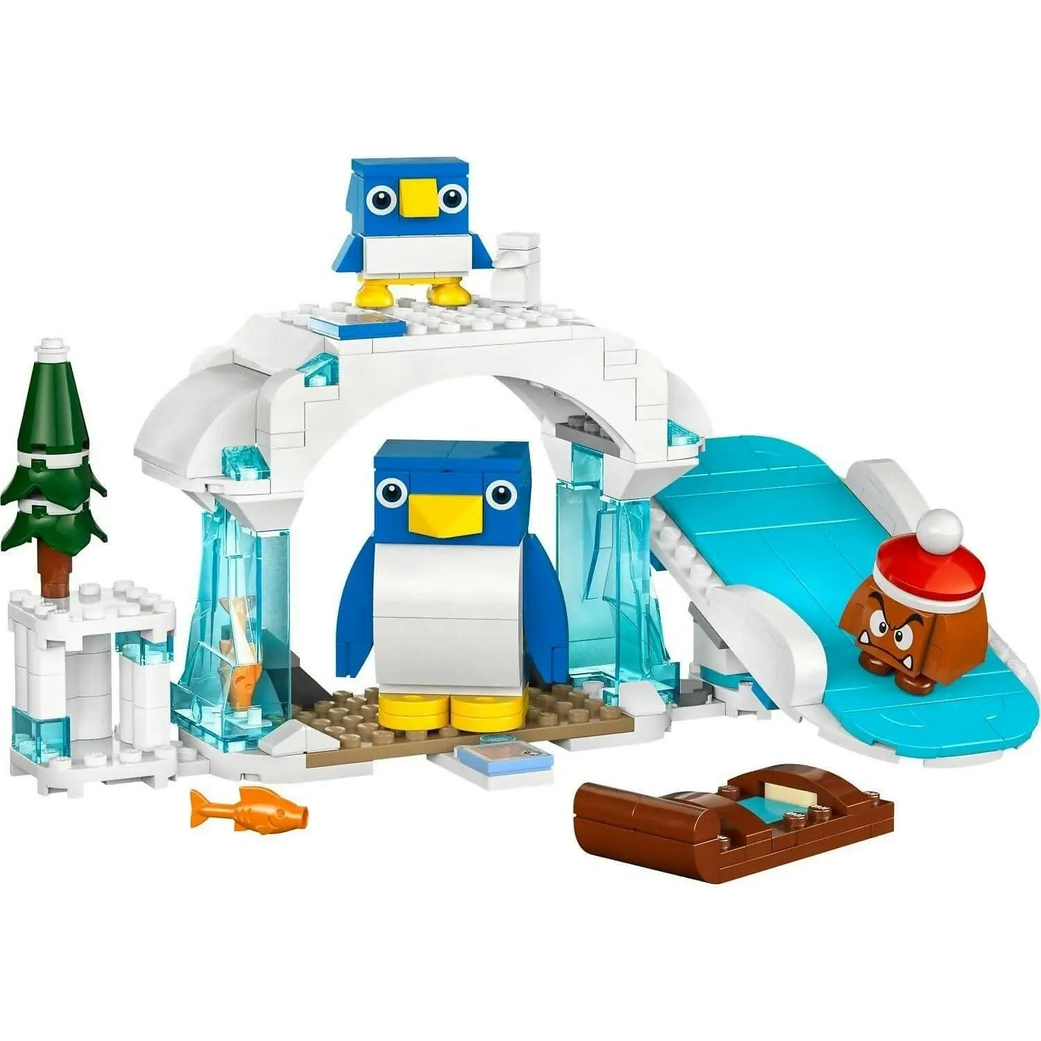 LEGO 71430 Penguin Family Snow Adventure Expansion Set - Super Mario