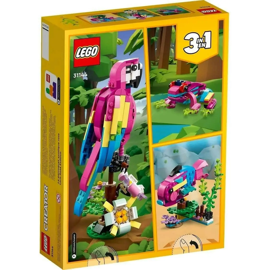 LEGO 31144 Exotic Pink Parrot - Creator 3in1