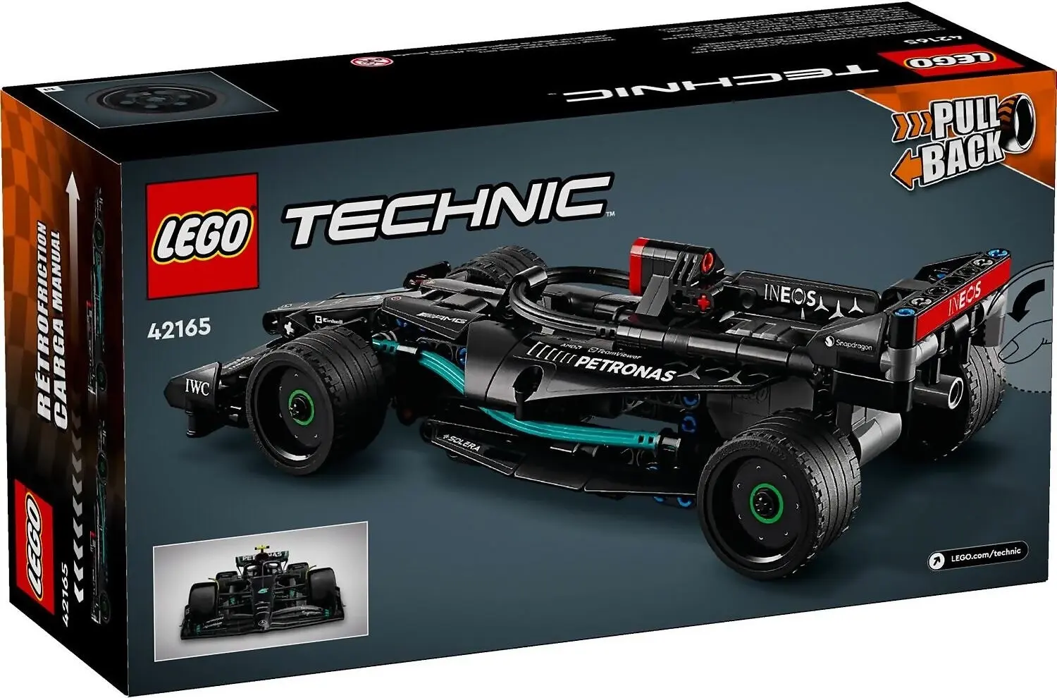 LEGO 42165 Mercedes-AMG F1 W14 E Performance Pull-Back - Technic