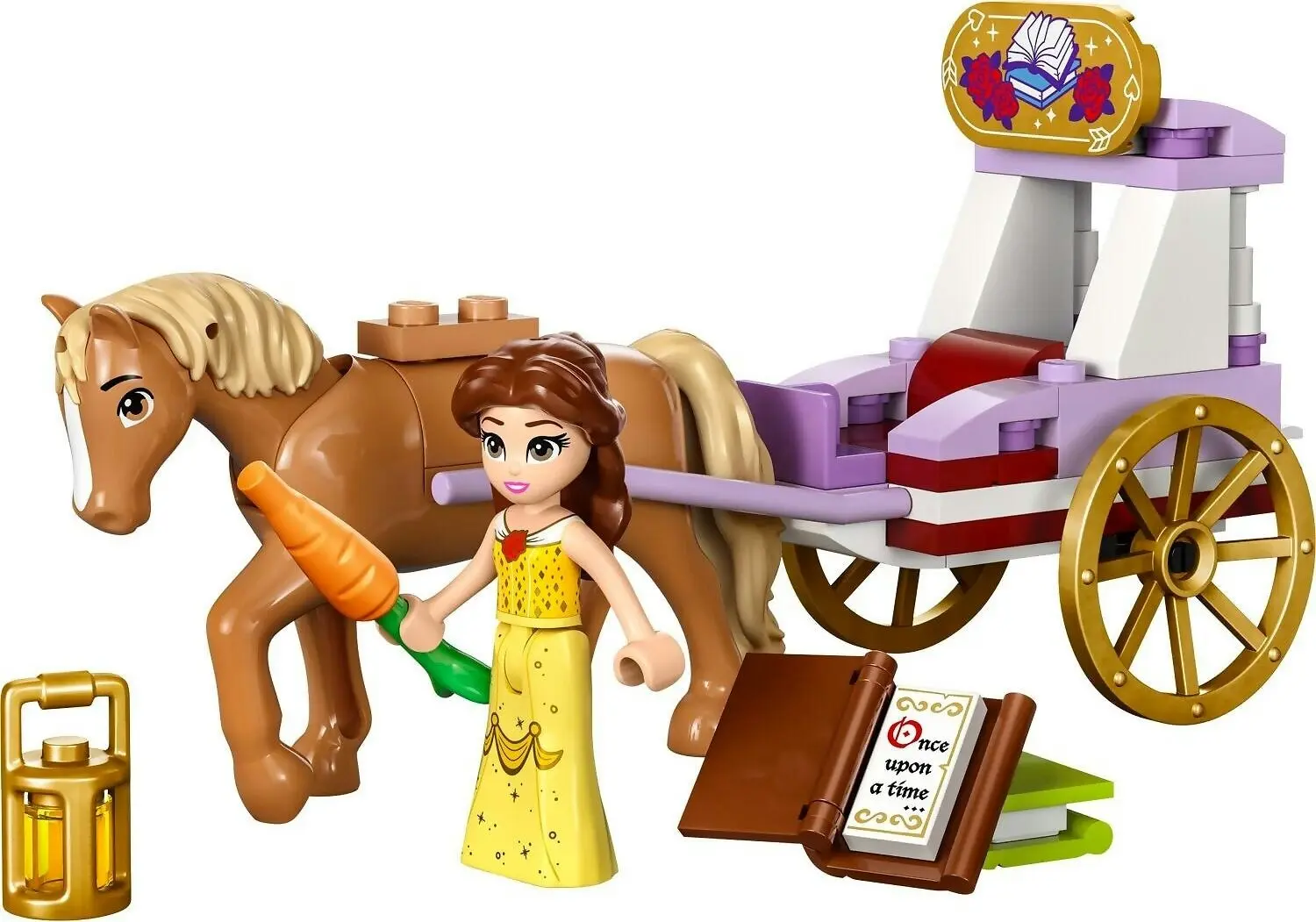 LEGO 43233 Belle's Storytime Horse Carriage - Disney Princess