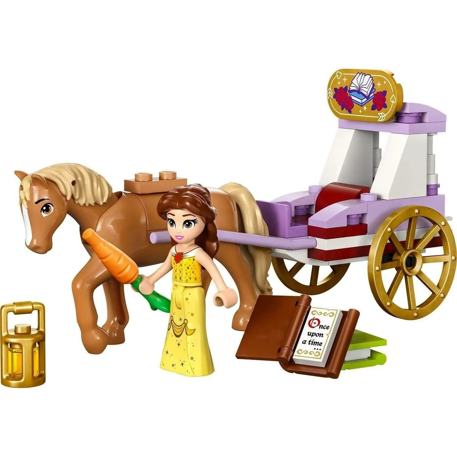 LEGO 43233 Belle's Storytime Horse Carriage - Disney Princess