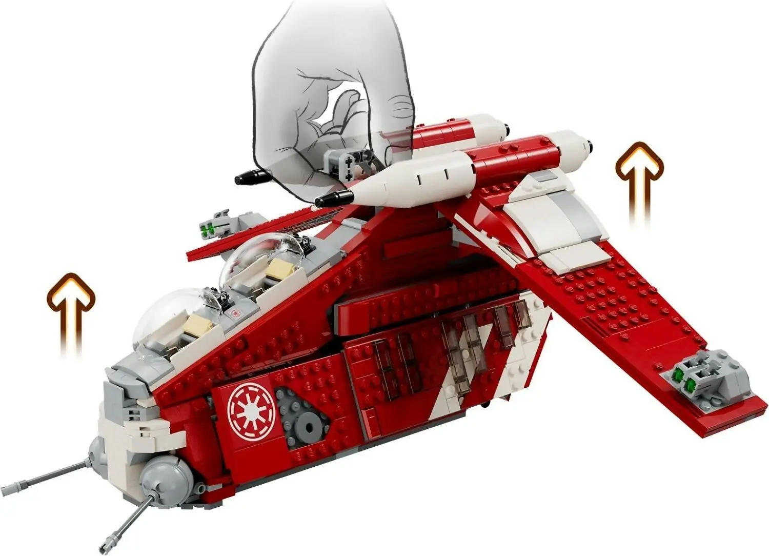 LEGO 75354 Coruscant Guard Gunship - Star Wars