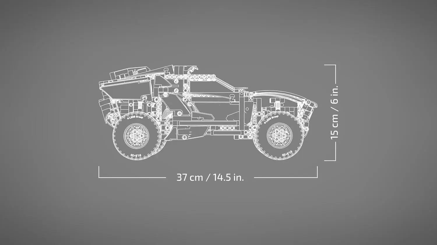 LEGO 42160 Audi RS Q e-tron - Technic