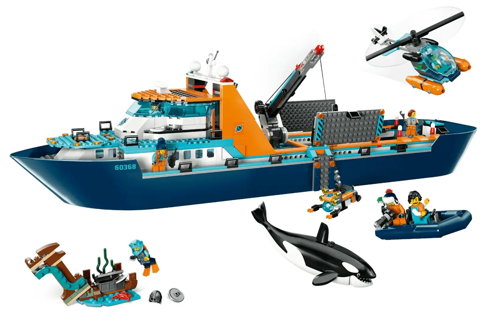 LEGO 60368 Arctic Explorer Ship - City