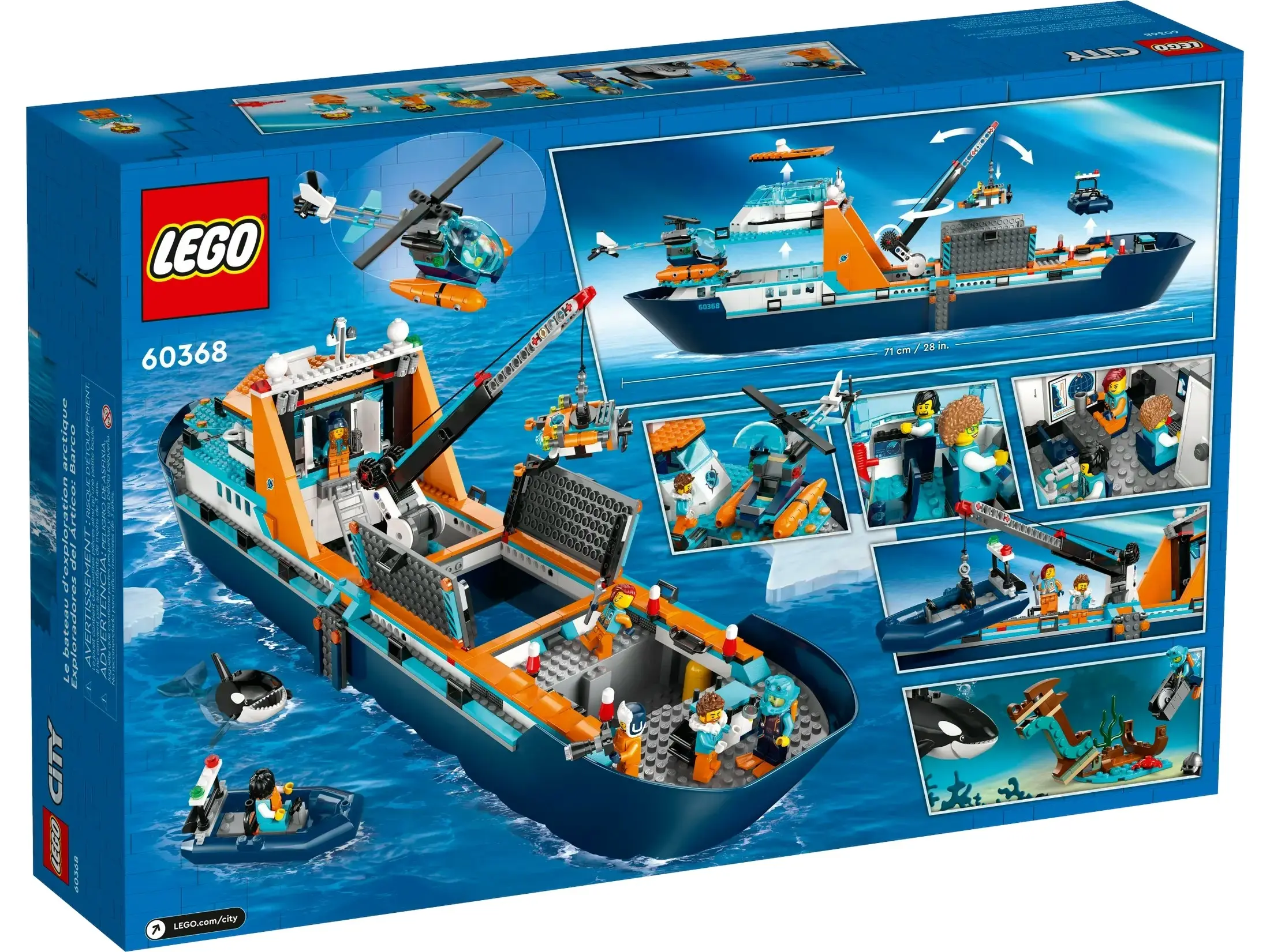 LEGO 60368 Arctic Explorer Ship - City