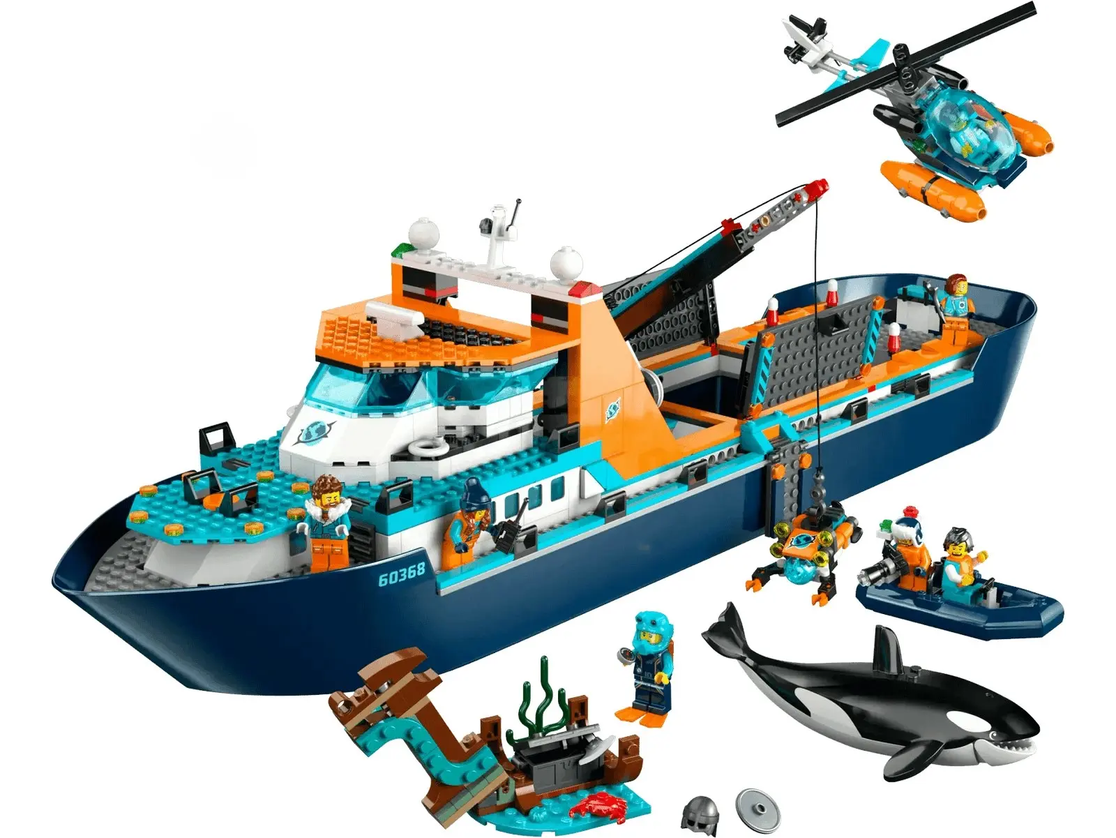 LEGO 60368 Arctic Explorer Ship - City