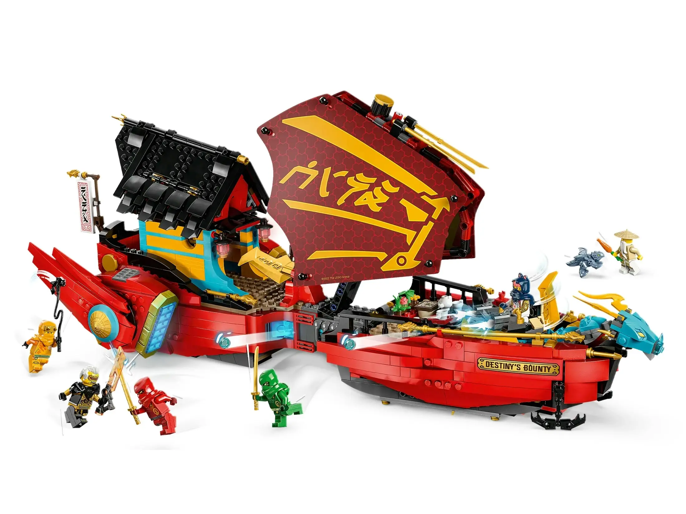 LEGO 71797 Destiny’s Bounty - race against time - Ninjago