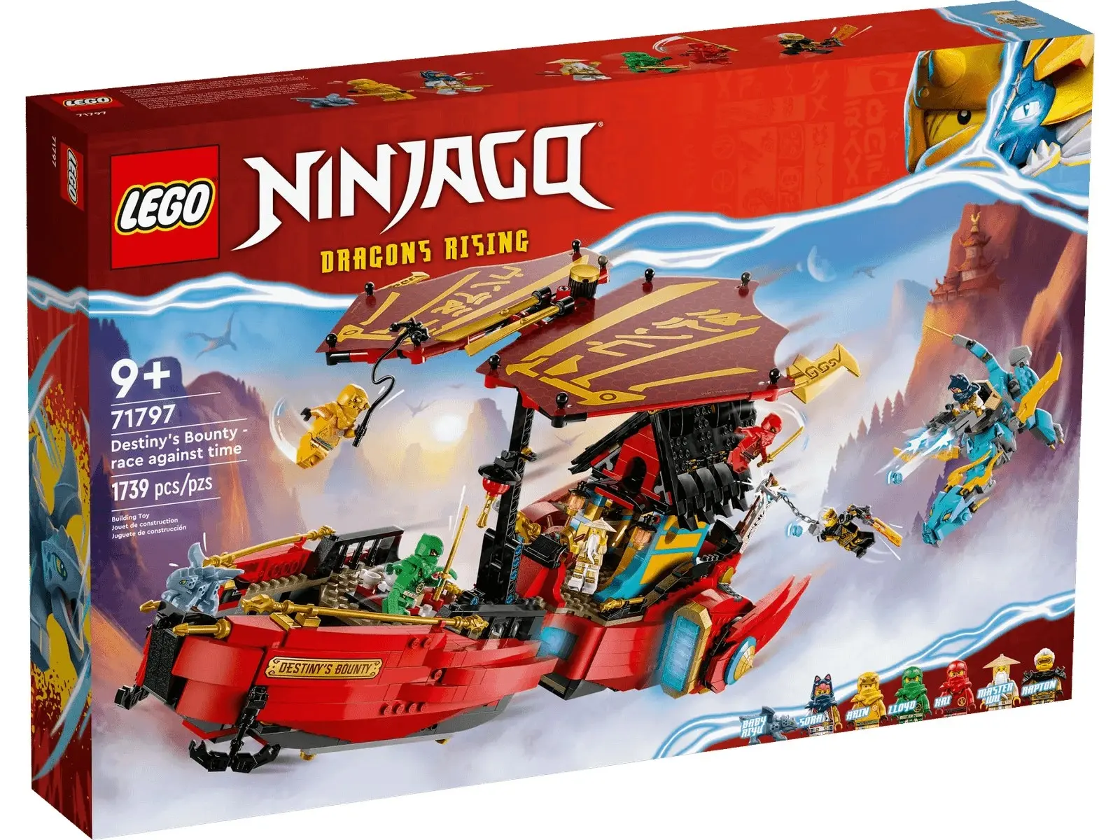 LEGO 71797 Destiny’s Bounty - race against time - Ninjago