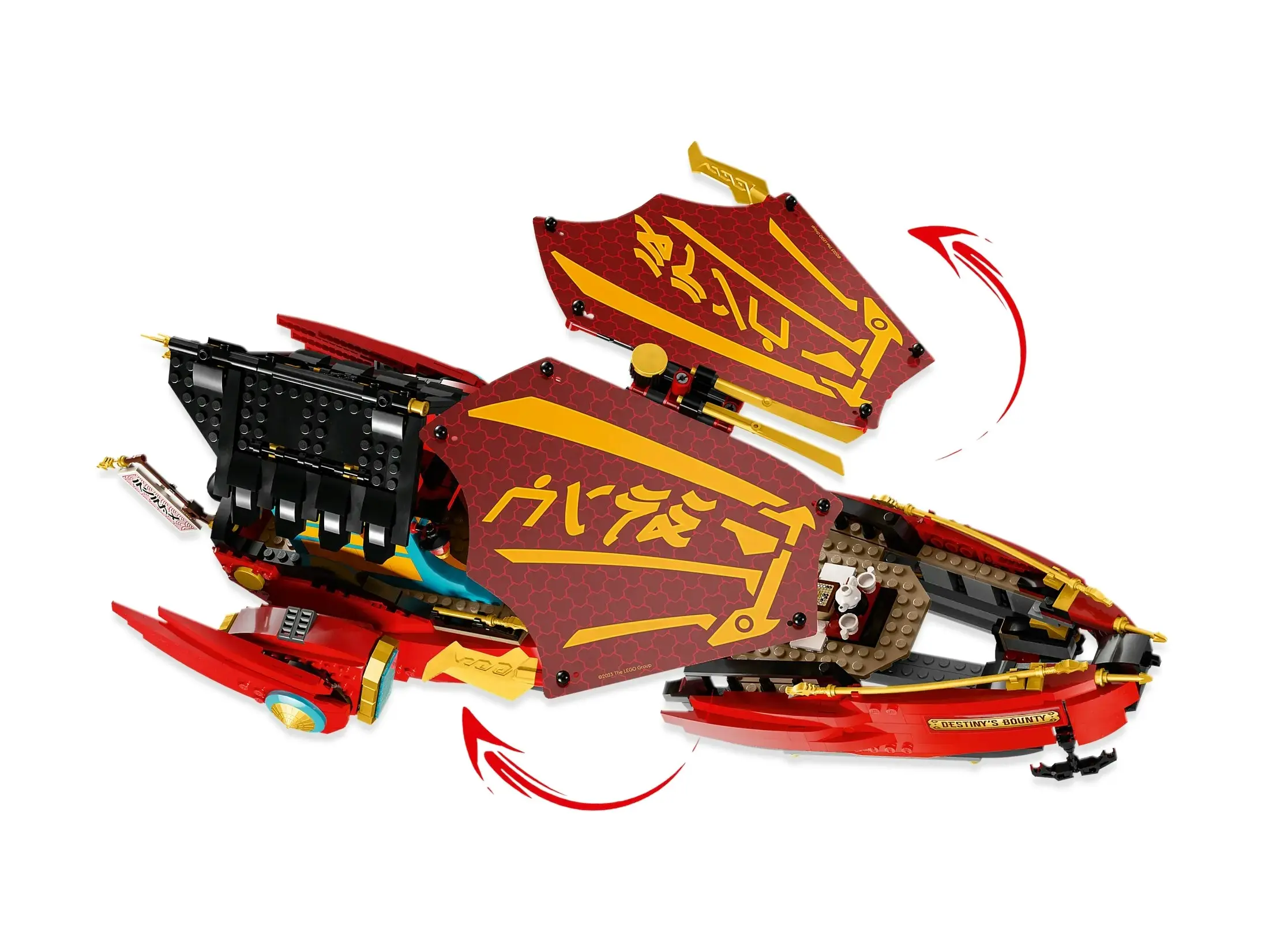 LEGO 71797 Destiny’s Bounty - race against time - Ninjago