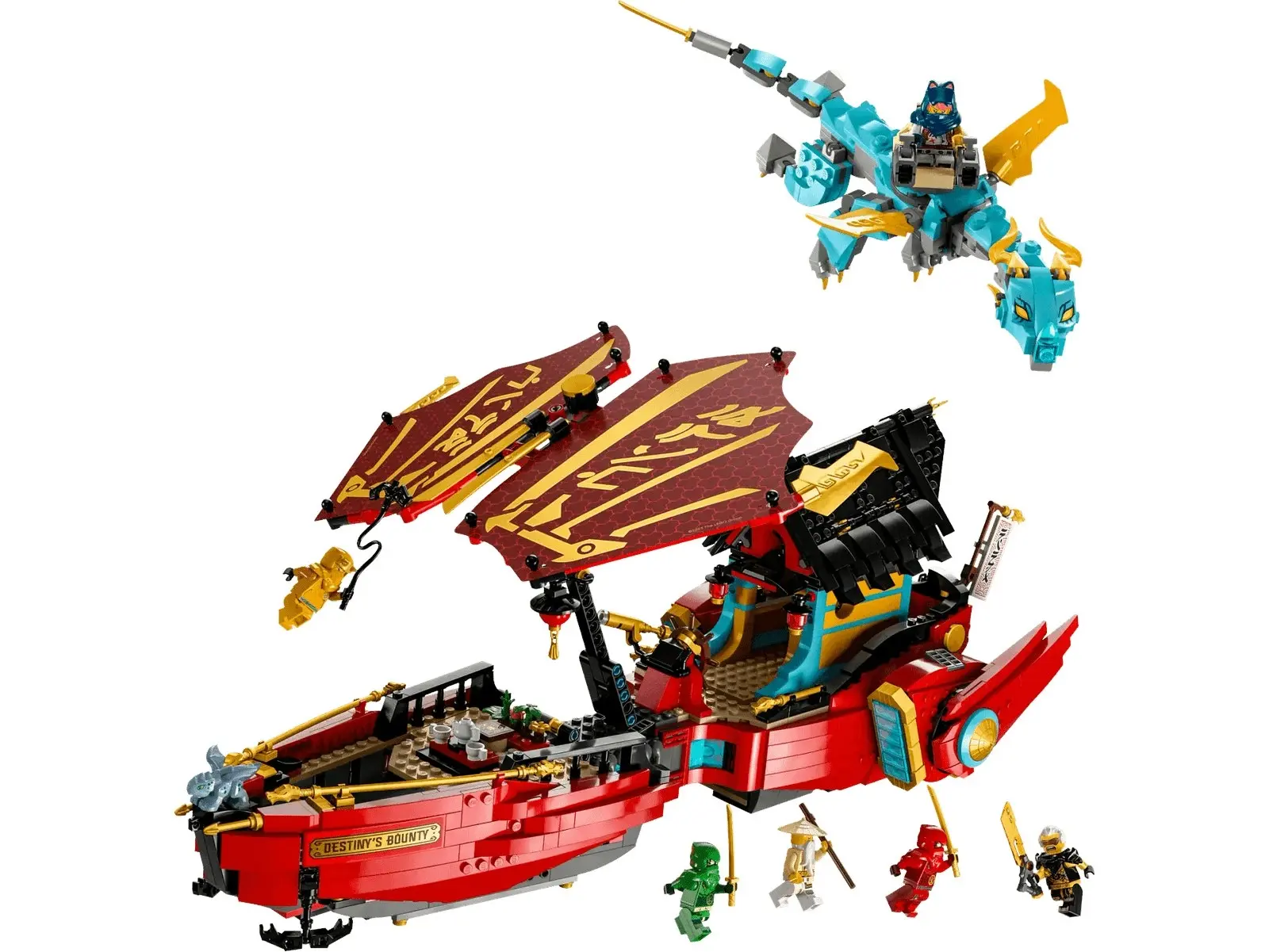 LEGO 71797 Destiny’s Bounty - race against time - Ninjago