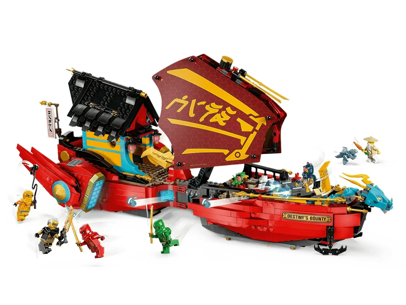 LEGO 71797 Destiny’s Bounty - race against time - Ninjago